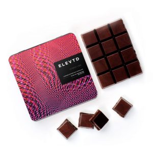 Hybrid "Vibe" Chocolate Bar (480mg THC) – Elevtd Edibles