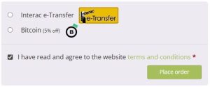 payment choice